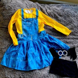 Girls Minions Halloween Costume